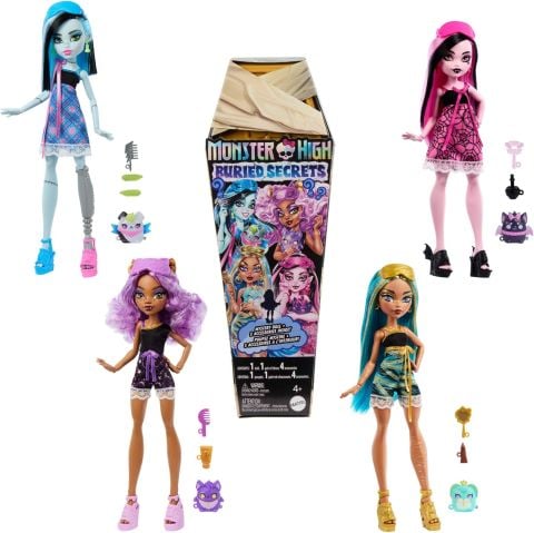 Monster High Buried Secrets Bebekleri ve Aksesuarları  HYV64