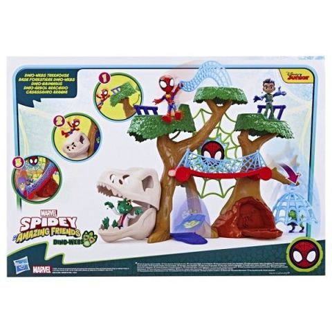 Spıdey And Hıs Amazıng Frıends Dıno Webs Ağaç Evi Set F9477