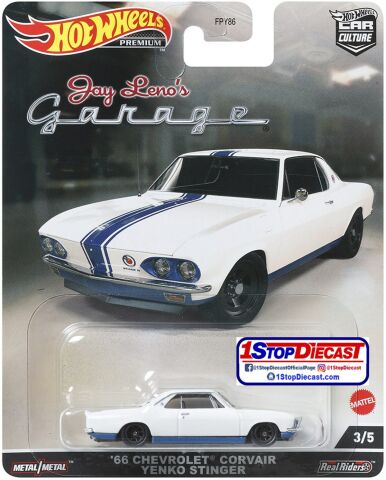 Hot Wheels Premium Arabalar Serisi Jay Leno's Garage Seti FPY86