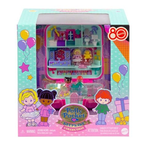 Polly Pocket Mattel'in 80. Yıl Dönümü Hatıra Koleksiyonu Oyun Seti JGK22