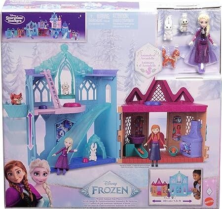Mattel Disney Karlar Ülkesi minik Elsa Bebek Oyun Seti JFG28