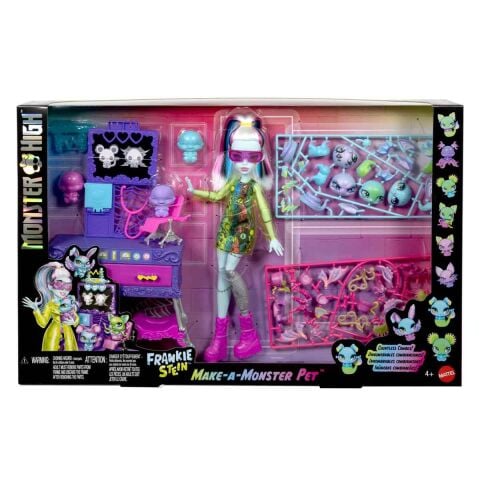 Monster High Frankie Stein Evcil Hayvan Laboratuvarı Oyun Seti JBF18