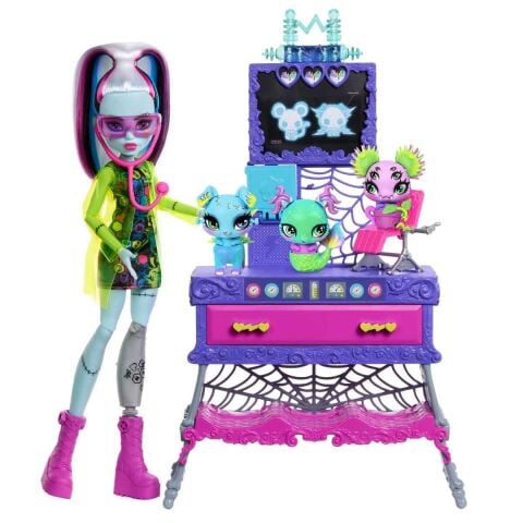 Monster High Frankie Stein Evcil Hayvan Laboratuvarı Oyun Seti JBF18