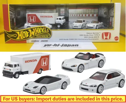 Mattel Hot Wheels JBM08 2025 Koleksiyon Seti Honda Type R Heritage Mini Araba