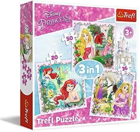 Trefl Disney Rapunzel Aurora And Ariel Puzzle