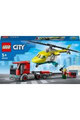 LEGO City Rescue Helicopter Transporter 60343