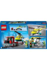 LEGO City Rescue Helicopter Transporter 60343