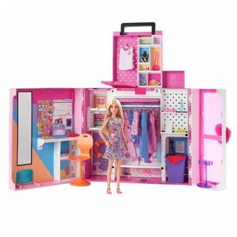 Barbie ve Yeni Rüya Dolabı Oyun Seti HGX57