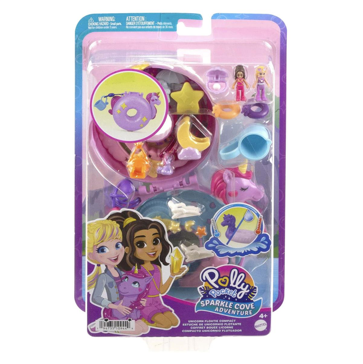 Polly Pocket Unicorn Floatie Oyun Seti HKV34