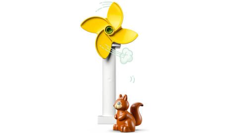 LEGO DUPLO Kasabası Rüzgar Türbini ve Elektrikli Araba 10985