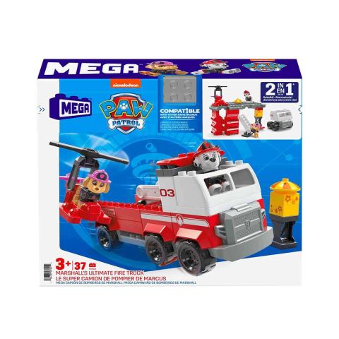 MEGA PAW Patrol Marshall'ın Büyük İtfaiye Aracı HHN05