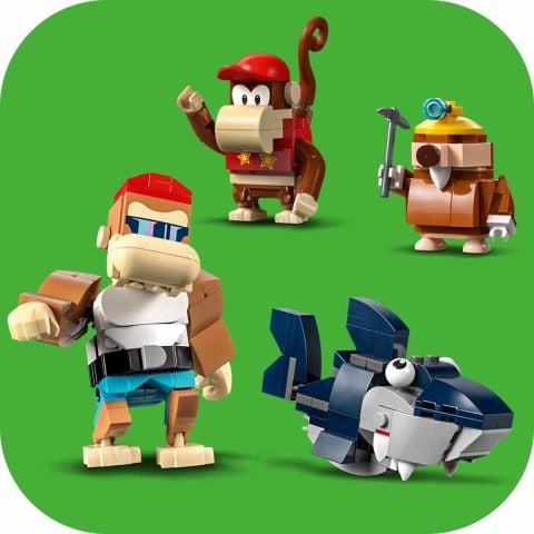 LEGO Super Mario Diddy Kong'un Maden Arabası Ek Macera Seti 71425