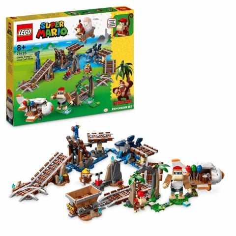 LEGO Super Mario Diddy Kong'un Maden Arabası Ek Macera Seti 71425