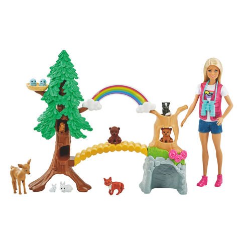 Barbie Tropikal Yaşam Rehberi Bebek ve Oyun Seti GTN60