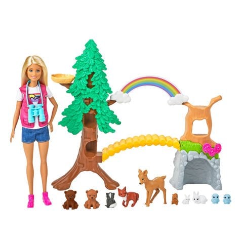 Barbie Tropikal Yaşam Rehberi Bebek ve Oyun Seti GTN60