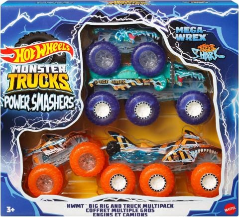 Hot Wheels Monster Trucks Power Smashers Çoklu Paket HYJ29