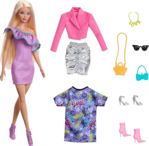 Barbie Moda Bebek Kıyafet ve Aksesuarları HYT61