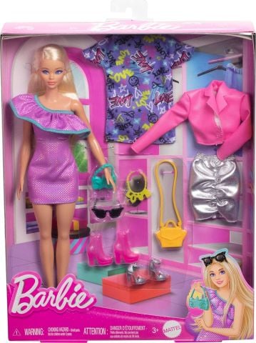 Barbie Moda Bebek Kıyafet ve Aksesuarları HYT61