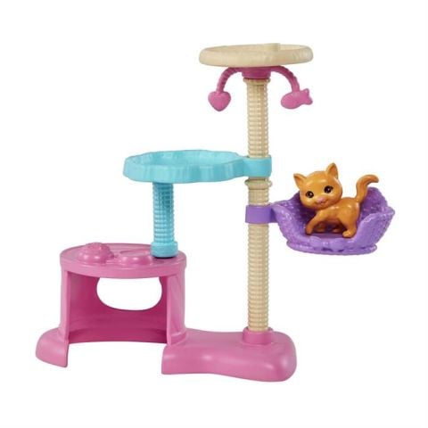 Barbie ve Yavru Kedileri Oyun Seti HHB70