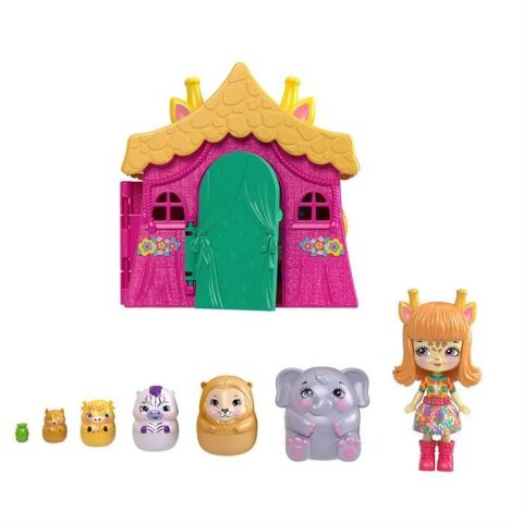 Enchantimals Secret Besties Bebek ve Ev Oyun Seti GTM46-HCF74