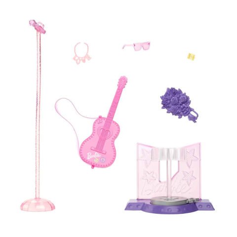 Barbie 65th Deluxe Kariyer Bebekleri Pop Yıldızı HRG43