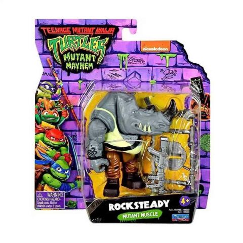 TMNT Aksiyon Figürler TU805100 - Rocksteady
