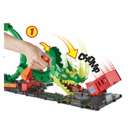Hot Wheels Ejderha ile Müdacele Pisti HDP03