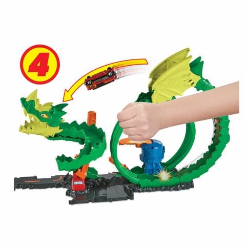 Hot Wheels Ejderha ile Müdacele Pisti HDP03