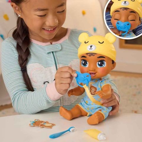 Baby Alive Lil Dreamer Snoozer Bear Sleepy Boy F9967