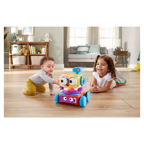 Fisher Price 4ü 1 Arada Eğlenceli Robot Türkçe İngilizce HCK43