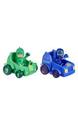 Pj Maskeliler 2'li Figür Ve Araç Seti Gekko-night Ninja F2649-F2841