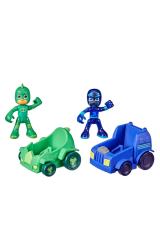 Pj Maskeliler 2'li Figür Ve Araç Seti Gekko-night Ninja F2649-F2841