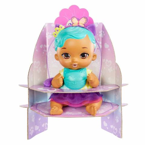My Garden Baby Yavru Kedi Bebeğimin Bakım Zamanı: Mavi Saçlı Bebek HHL22