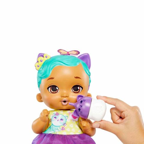 My Garden Baby Yavru Kedi Bebeğimin Bakım Zamanı: Mavi Saçlı Bebek HHL22