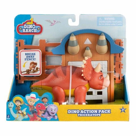 Dino Ranch Aksiyon Paketi DNA05000 - Triceratops