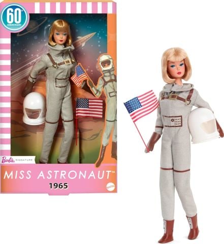 Barbie Astronot 60. Yıl Dönümü Nostaljik Bebek JBJ48