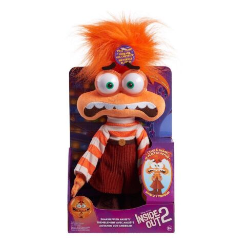 İnside Out 2 Endişe Sesli Hareketli Peluş NDN03000