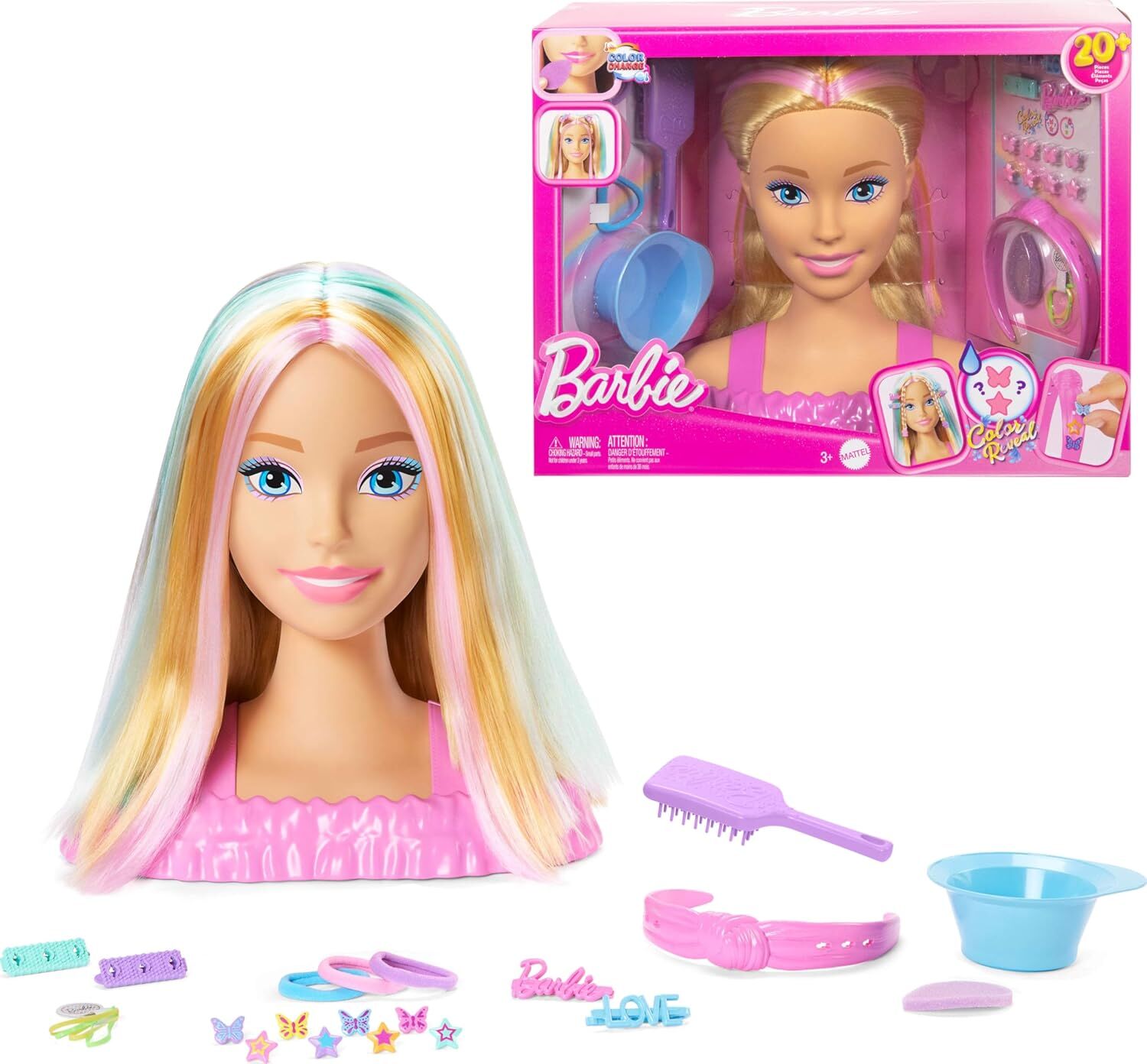 Barbie Saç Tasarımı Büstü JFG81