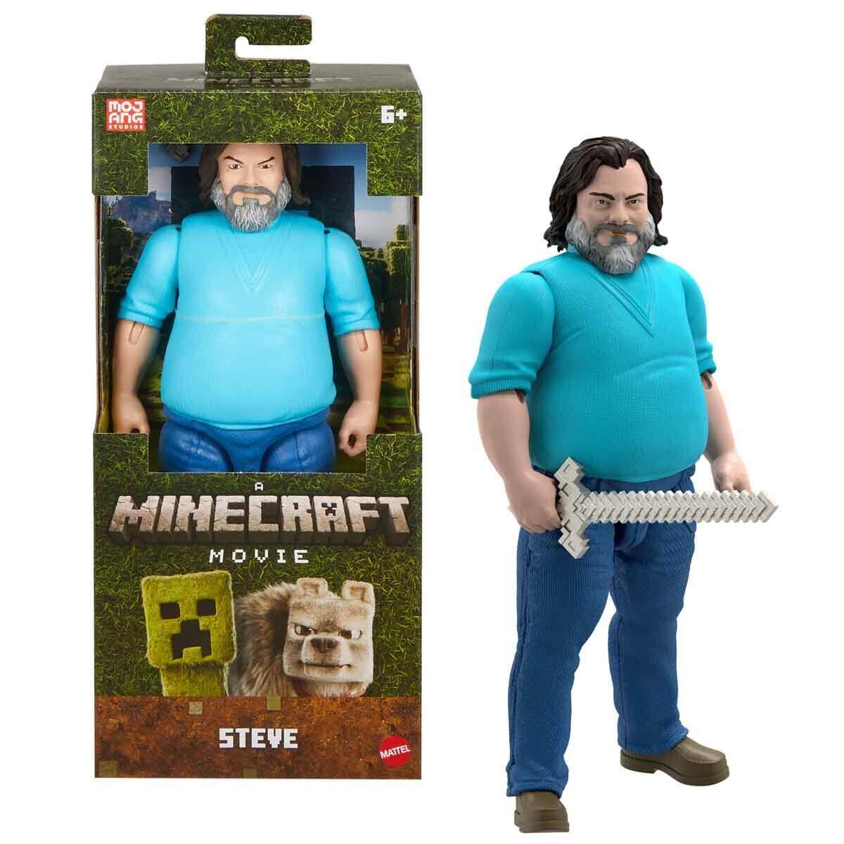 Minecraft Filmi Büyük Aksiyon Figürü 30 cm Steve JFR65 -JGG67