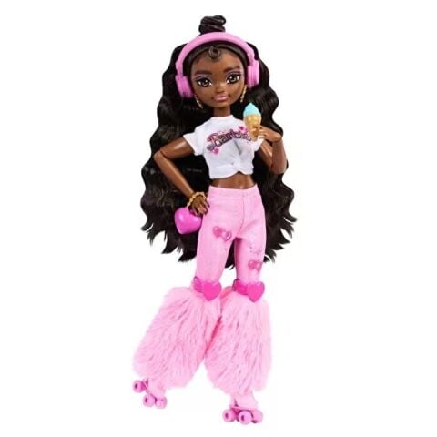 Barbie Dream Besties Paten Partisi Brooklyn Bebek ve Aksesuarları JFX97