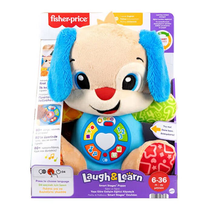 Fisher Price Eğitici Köpekçik Yeni JFD25