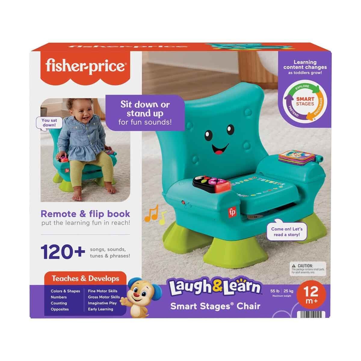 Sesli ve Işıklı Fisher Price Eğlen ve Öğren Yaşa Göre Gelişim İlk Koltuğum JGK94
