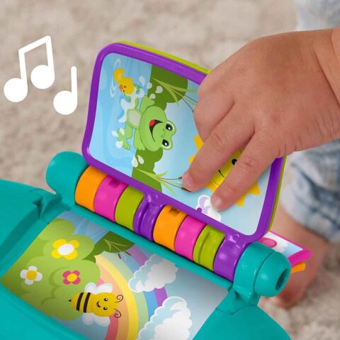 Sesli ve Işıklı Fisher Price Eğlen ve Öğren Yaşa Göre Gelişim İlk Koltuğum JGK94
