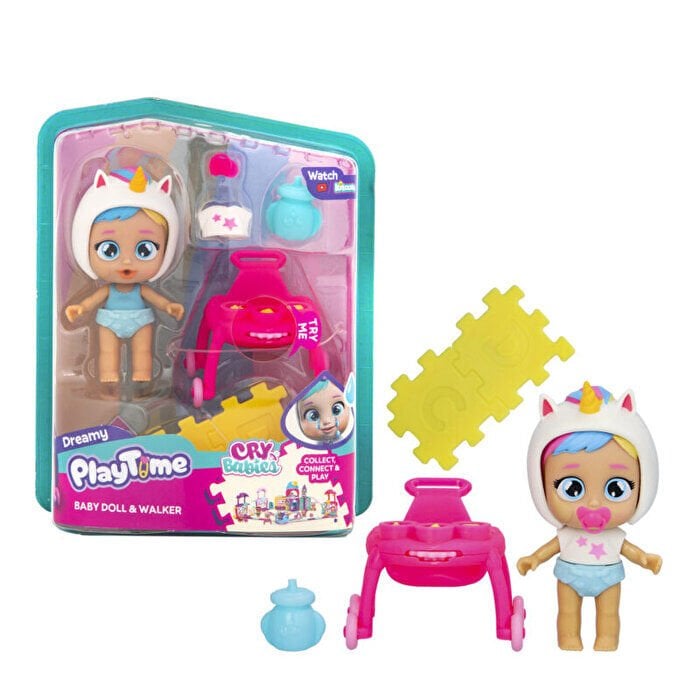Cry Babies Play Time Mini Bebek ve Yürüteç CYP05000