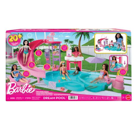 Barbie Rüya Havuzu Oyun Seti JFP01