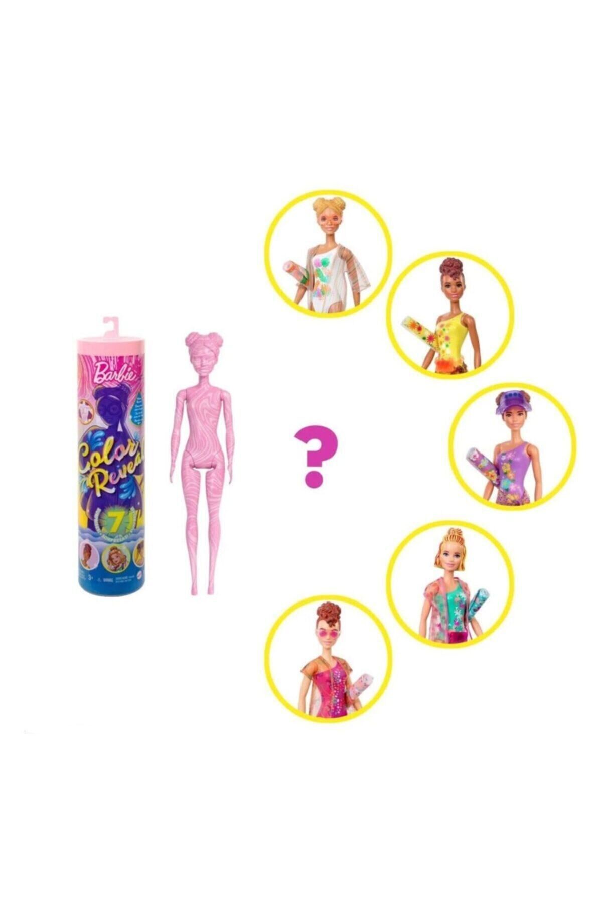 Barbie Color Reveal Renk Değiştiren Sürpriz Kum ve Güneş Serisi S3 GWC57