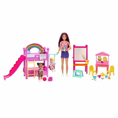 Barbie Skipper Bebek Bakıcılığı Eğlencesi Oyun Seti HND18