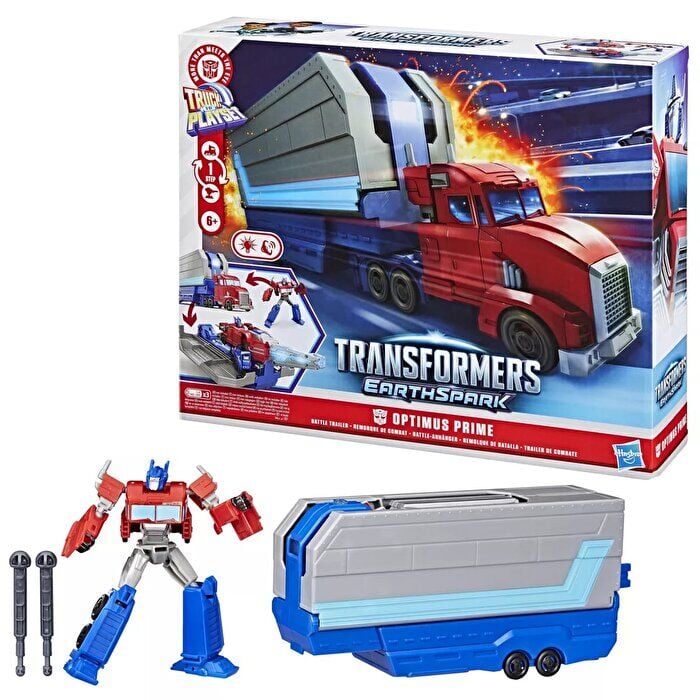 Transformers EarthSpark Optimus Prime Battle Oyun Seti G0750