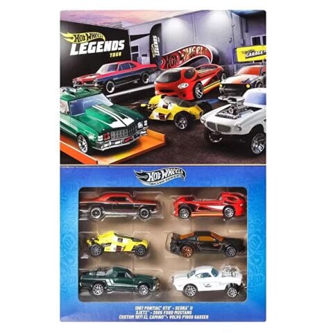 1:64 Hot Wheels Efsane Temalı Çoklu Arabalar JBY78