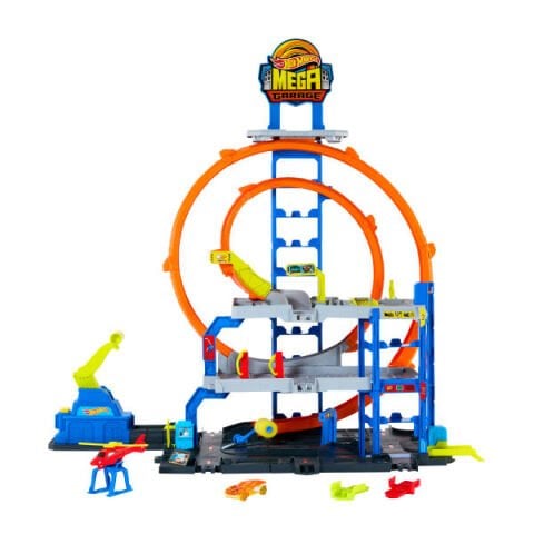 Hot Wheels City Mega Loop Garaj JBM74